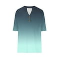 thumbnail image 6 of Vmvidoty Womens Summer Tops Short Sleeve Basic Casual V Neck T Shirts Trendy Fashion 2026 Navy XXL, 6 of 7