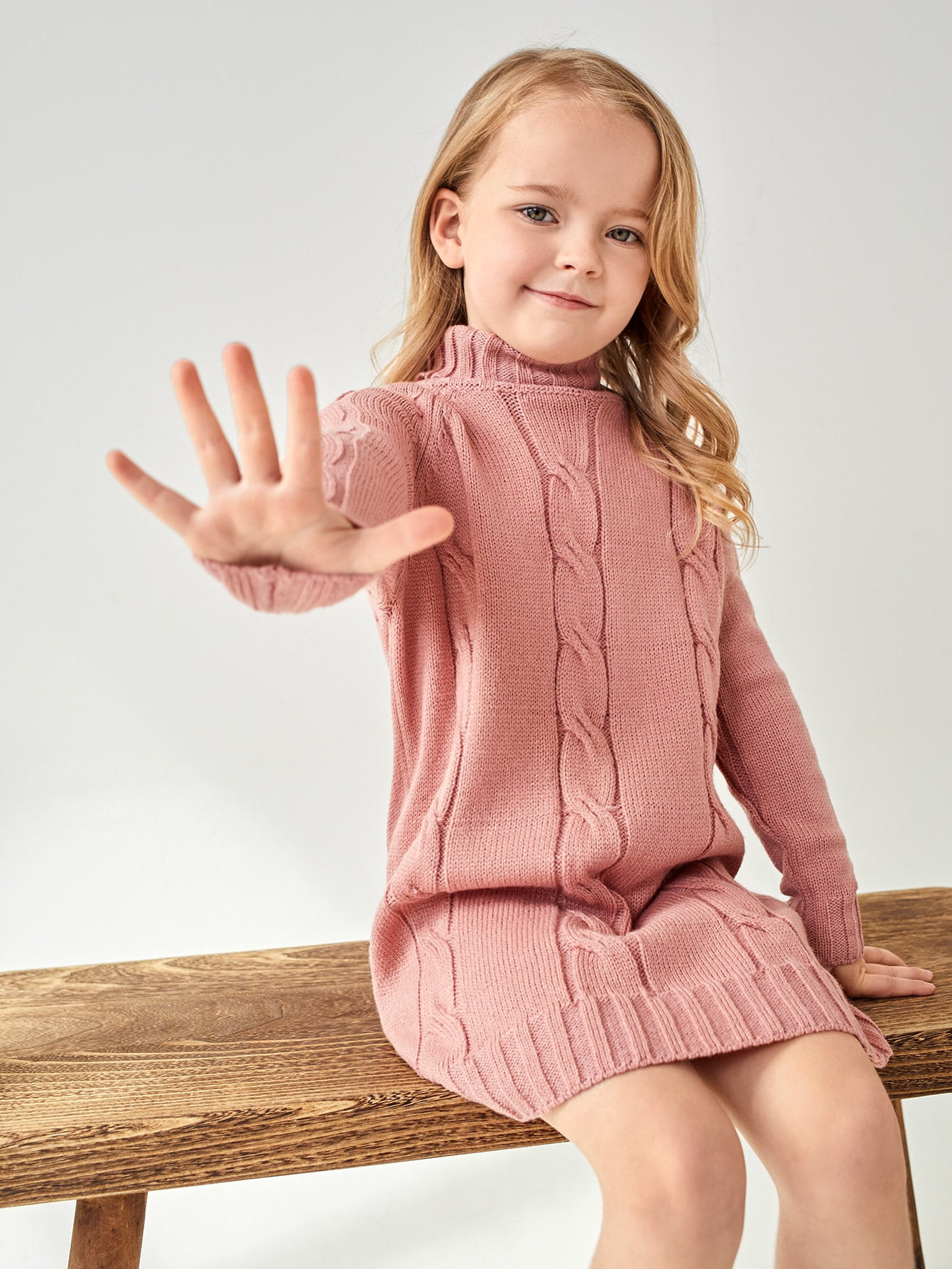 Long Sleeve Toddler Girls Raglan Sleeve 