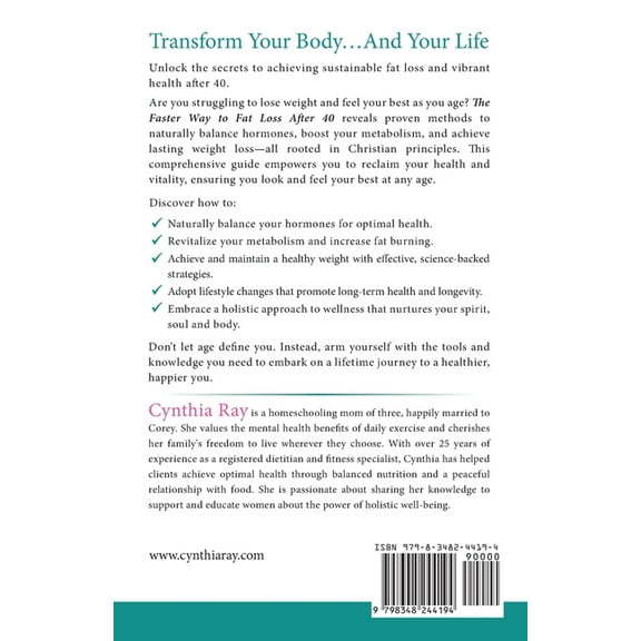 The Faster Way to Fat Loss After 40, (Paperback)