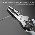 thumbnail image 4 of ZheElen Wire Plier Needle Nose Diagonal Non- for slip Handle Stripper Crimper Cable Reusable Multifunctional Electrician Repairing Tools 7 Inch, 4 of 8