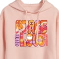thumbnail image 3 of Woodstock -  Cropped Graphic Hoodie, 3 of 5