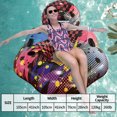 thumbnail image 3 of OldPAPA Pool Floats, Mermaid Inflatable Pool Floaties for Adults, 45 inch Large Pool Lounge Float, Swimming Pool Toys, Raft Floating Chair with Handles Cup Holder Beach Summer Party, Multicolor, 3 of 9