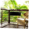 thumbnail image 5 of Hanging Flower Pots for Railing 16 inch Railing Planter Box Hanging Planters Gardening Containers Rustic Pots Bucket Mount Wall Porch Iron Hanging Basket Flowerpot for Herbs & Flowers, 2Pcs Black, 5 of 6