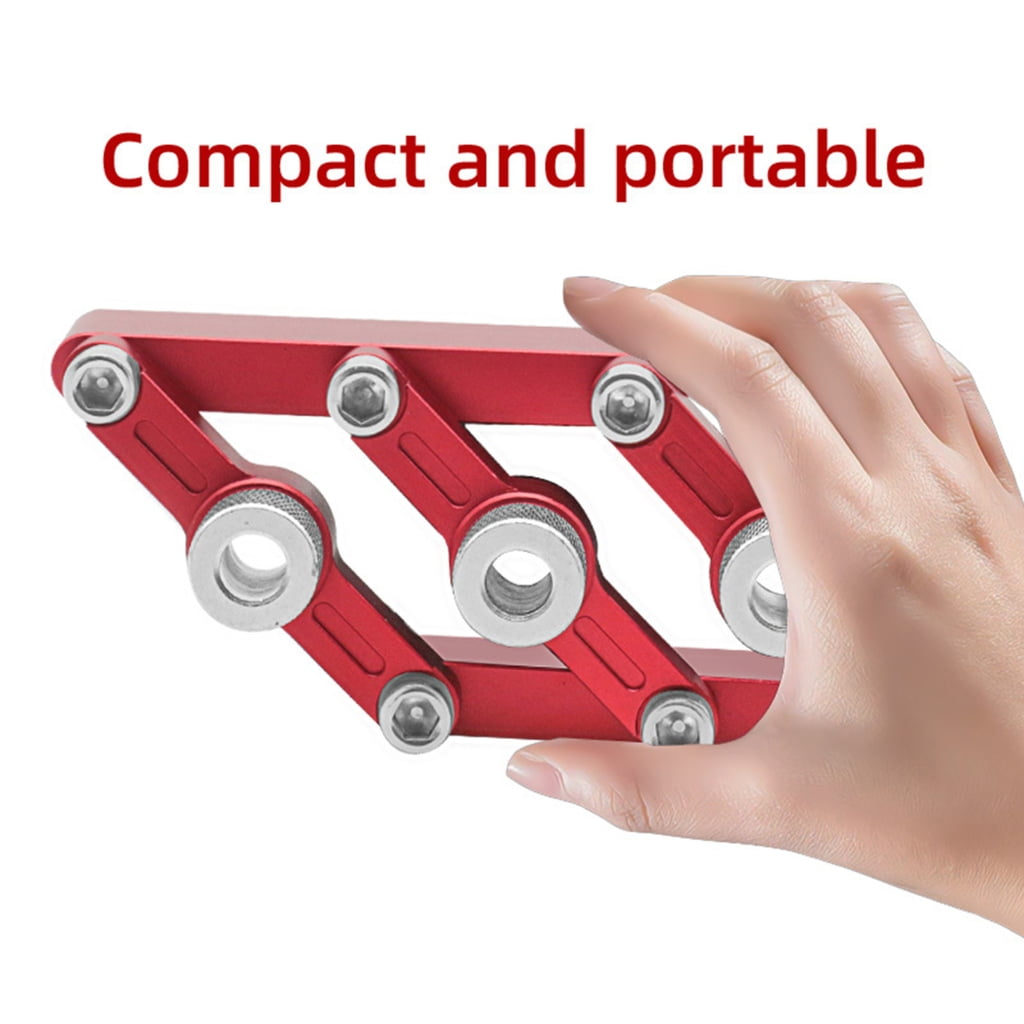 lanema Self Centering Dowelling Jig Woodworking Hole Drill Wood Dowel Hole Positioner
