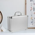 thumbnail image 3 of LNGOOR Mallette en Alliage d'Aluminium Étui de Rangement Rigide Insert en Éponge Mallette pour Rangement d'Instruments, 3 of 6
