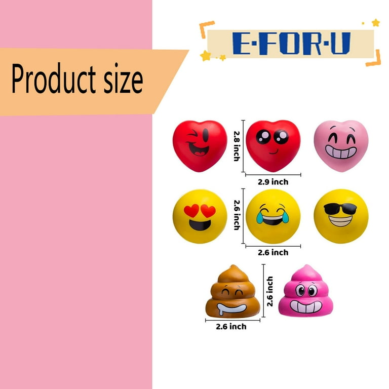 Emoji stress sales relief ball