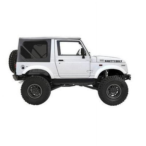 Smittybilt Replacement Soft Top with Tinted Windows (Black Denim) - 98515