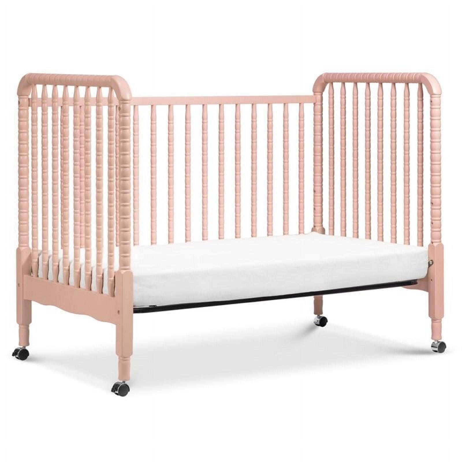 DaVinci Jenny Lind 3-in-1 Convertible Crib in Pink Blush