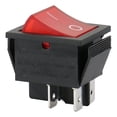 thumbnail image 2 of Interruptor basculante Baomain DPST de encendido/apagado, 16 A, 250 V AC, con LED rojo, 2 of 5