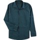 thumbnail image 1 of Alfani Lewis Button Up Camisa para Hombre, Azul, X-Large Alfani Botones al frente, 1 of 1