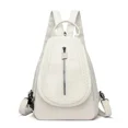 thumbnail image 3 of Mochilas de cuero suave para mujer, bolsos cruzados vintage para mujer, bolsos de viaje, mochilas escolares para niña, 3 of 5