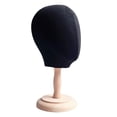 thumbnail image 4 of Estante de almacenamiento Yuyangstore Cabeza de maniquí de madera negra 54 cm, 4 of 8