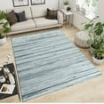 thumbnail image 2 of Gray Wood Plank Texture Area Carpet, Vintage Distressed Printed Rugs for Living Room, Machine Washable Rug Soft Comfortable Non-Slip for Bedroom Office Dining Room Hallway 3x5ft, 2 of 7