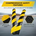thumbnail image 1 of AKDSteel 2 Pack 3.3FT Heavy Duty Rubber Speed Bump, 25,000 lbs Capacity Cable Protector Ramp for Driveway, Parking Lot, Garage, 1 of 8