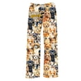 thumbnail image 2 of Collections Etc Can I Pet Your Dog Adorable Puppies Drawstring Lounge Pants, 2 of 3