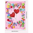 thumbnail image 2 of EREHome Tissu Polyester 5x7ft Fond Coloré Bonbons Accessoires Photo pour Enfants, 2 of 2