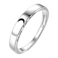 thumbnail image 2 of Fiudx Anillos de Compromiso para Parejas, Diseño "Eres Mi Sol y Mi Set", Tamaño Ajustable para Un Ajuste Cómodo, Material Seguro y Sin Níquel, Uso Diario para Aniversarios de Compromiso, Regalo Perfe, 2 of 2