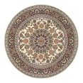 thumbnail image 2 of Unique Loom Outdoor Traditional Collection Area Rug - Wisdom (4' 1" Round Ivory/Red), 2 of 11