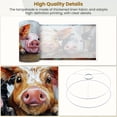 thumbnail image 4 of Lampshades 2 Pack Farm Animal Window Cow Rustic Funny Pig Farmhouse Piggy Cow 13"x13"x10" Light Shade for Table Lamps Floor Lamps Drum Lamp Shades Lampshade Replacement Easy Assembly, 4 of 8