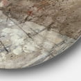 thumbnail image 3 of DESIGN ART Designart 'Fire and Ice Minerals III' Geometric Metal Circle Wall Art, 3 of 5
