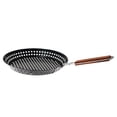 thumbnail image 2 of Mr. Bar-B-Q 12" Non-Stick Grilling Skillet, Large Strainer with Removable Handle For Seafood & Vegetables, Heavy Duty Grilling Basket for Indoor, Outdoor BBQ Grill & Restaurants -06750X, 2 of 5