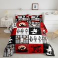 thumbnail image 1 of Erosebridal Western Cowboy Bedding Queen Comforter Set, Rustic Horse Down Comforter, Countryside Buffalo Decor, Reversible, 1 of 8