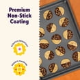 thumbnail image 3 of Wilton Ultra 16" x 12" Large Non-Stick Cookie Sheet Carbon Steel Baking Pan for Cookies, Roasted Vegetables & Appetizers, 3 of 12