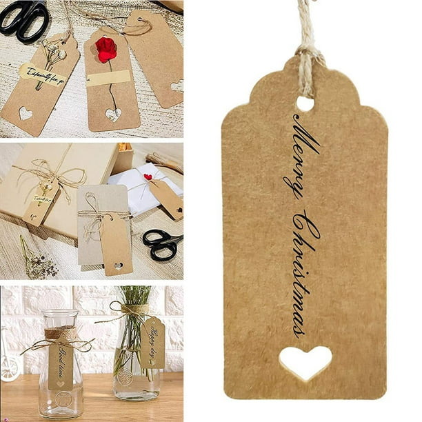 Kraft cheap paper tags
