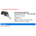 thumbnail image 2 of API Daytime Running Automotive Bulb fits 2001 - 2013 Acura MDX, 2 of 2