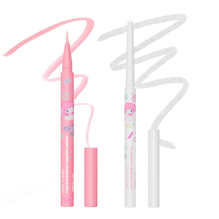 wet n wild x My Melody & Kuromi Liquid and Gel Eyeliner Set