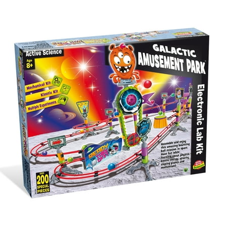 Small World Toys Galactic Amusement Park Active Science Electronic Lab Kit Small World Toys Galactic Amusement Park Active Science Electronic Lab Kit