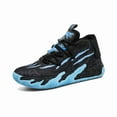 thumbnail image 1 of BINQER Unisex Basketball Sneakers Breathable Athletic Shoes with Multi Color Matching Design, Dynamic Traction All-Day Comfort for Indoor/Outdoor Courts Running Shoes, 1 of 6