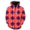 thumbnail image 1 of Sudadera con capucha y cremallera para hombre, estilo étnico exótico retro, con estampado 3D, estilo hip hop, unisex, de manga larga, estilo Harajuku, para primavera, 1 of 6