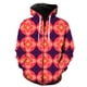 thumbnail image 1 of Sudadera con capucha y cremallera para hombre, estilo retro étnico exótico, estilo Harajuku, divertida, moda urbana, genial, con estampado 3D, unisex, informal, de gran tamaño, 1 of 6