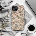 thumbnail image 6 of Vintage Floral Pattern Phone Case, Elegant Botanical Garden Inspired iPhone Cover, Protective Retro Flower Design for iPhone 16 15 14 13 12 11 Plus Pro Max Mini, 6 of 6