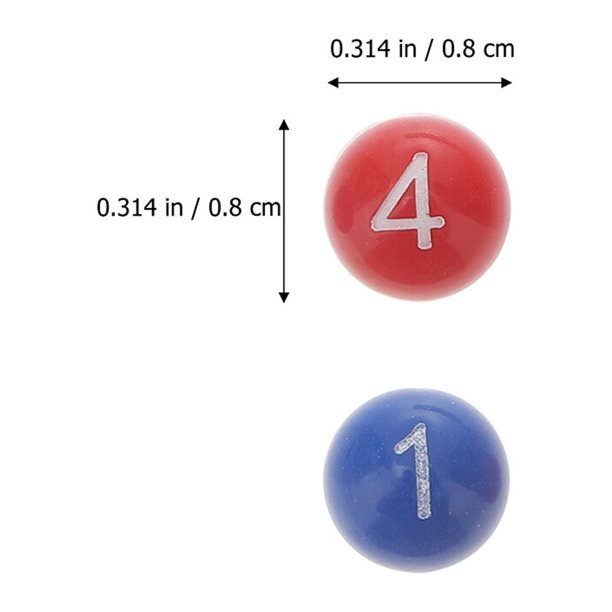 3 Packs Lottery Game Balls Party Activity Props Game Balls Raffle