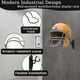 thumbnail image 5 of Gancho metálico para exhibición multifuncional montado en la pared | Soporte para colgantes de casco | Diseño curvo | Deportes ecuestres en motocicleta | 1 Pack | 11,69x6,57x3,74 pulgadas, 5 of 7
