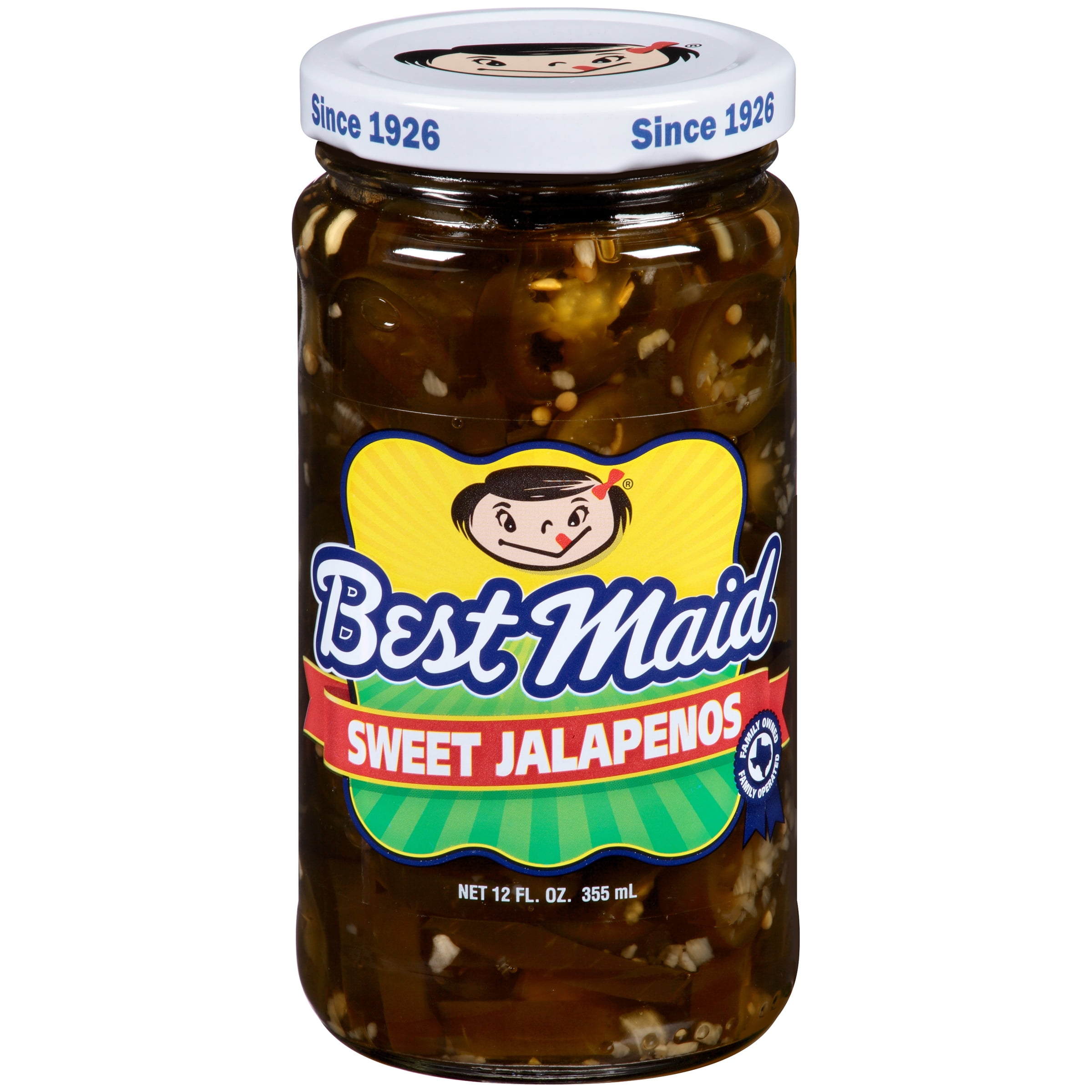 Best Maid Sweet Jalapenos 12 fl. oz. Jar