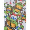 thumbnail image 4 of Teenage Mutant Ninja Turtles Toddler Boys Holiday Graphic Crewneck Sweatshirt, Sizes 12M-5T, 4 of 5