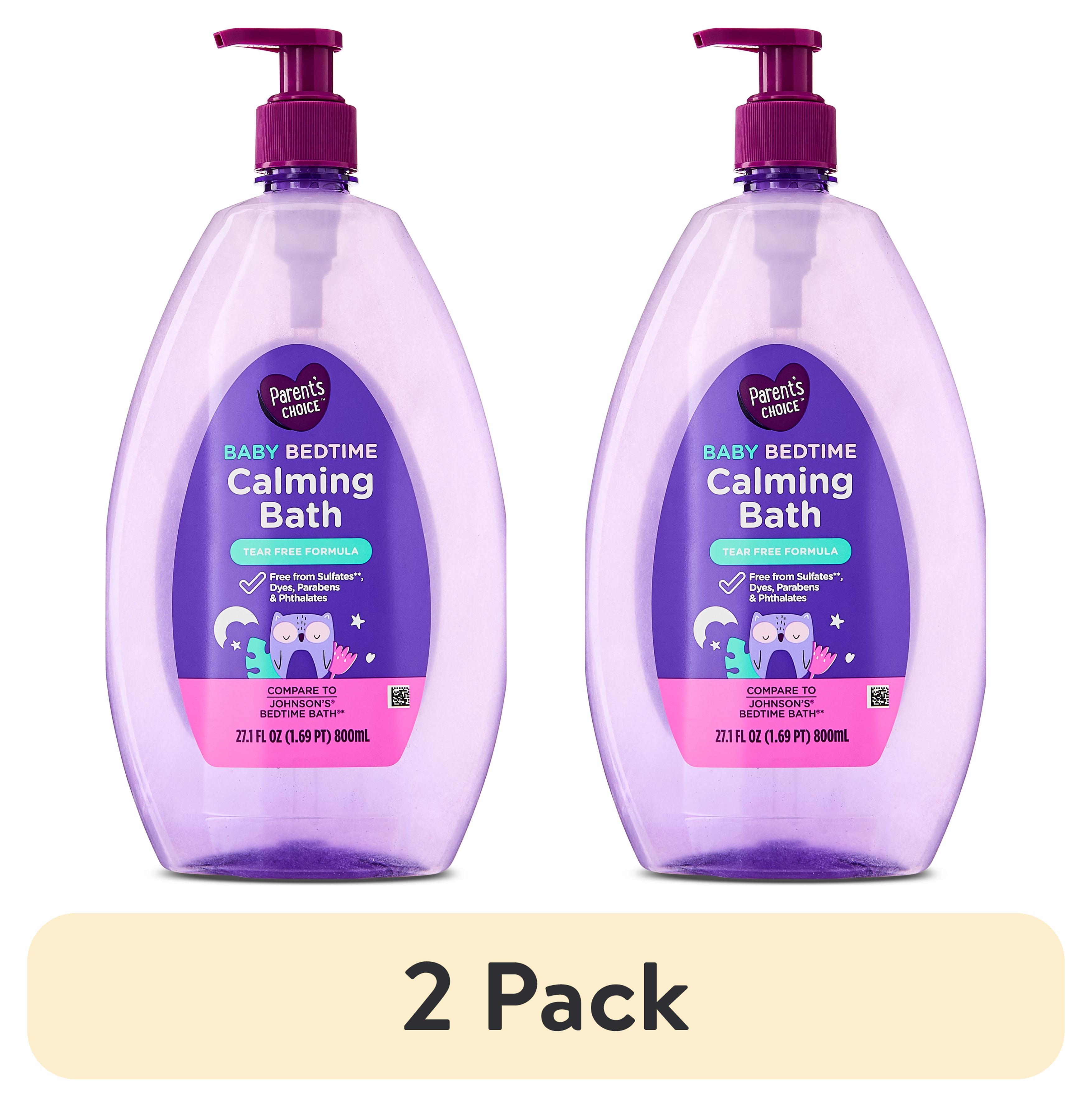 (2 pack) Parent's Choice Baby Bedtime Calming Bath, 27.1 fl oz
