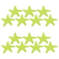 thumbnail image 6 of MLINS 14pcs Non Slip Bathtub Stickers for Safety Shower Grips Cute Green Sea Star Design PEVA Rubber, 6 of 8