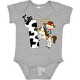 thumbnail image 3 of Inktastic I'm One-cowboy Riding Horse Birthday Boys Baby Bodysuit, 3 of 5