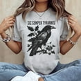 thumbnail image 2 of Raven Sic Semper Tyrannis Men’s And Women's Graphic Tee 100% Cotton by TBun, Full Sizes S-5XL, 2 of 5