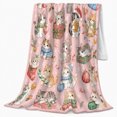 thumbnail image 2 of Whimsical Christmas Kitten Holiday Art, Festive Pet Portrait Pattern, Warm Flannel Blanket for Living Room and Bedroom, Cat Lovers Christmas Gift, Pet Lover Home Decor, 2 of 9