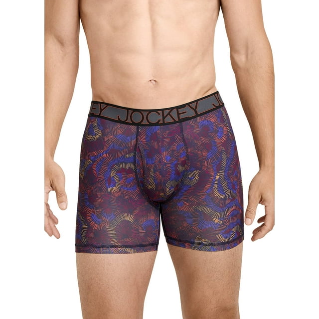 Jockey Caleçon Boxeur Actif en Microfibre 5 Po