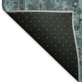 thumbnail image 5 of Addison Rugs Mayfield Premium Machine Washable Traditional Global Blue Round Rug, 8' x 8', 5 of 6