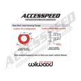 thumbnail image 4 of Wilwood 140-2116-BD Dynalite Rear 12.19" Big Brake Kit, Black, Drilled, Compatible with 1963-1989 Dodge 1965-1989 Chrysler 1965-1983 Plymouth With 8.75" & 9.75" Dana 60 2.72" Axle Offset Rear, 4 of 4