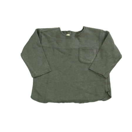 

Pre-owned Babe & Tess Unisex Grey Long Sleeve Shirt size: 9 Months