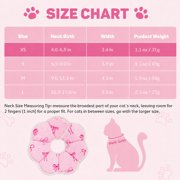 Avont Cat Cone M Adjustable Soft E-Collar, Bow