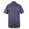 thumbnail image 2 of Duke Mens D555 Kingston Floral Kingsize Short-Sleeved Shirt, 2 of 4